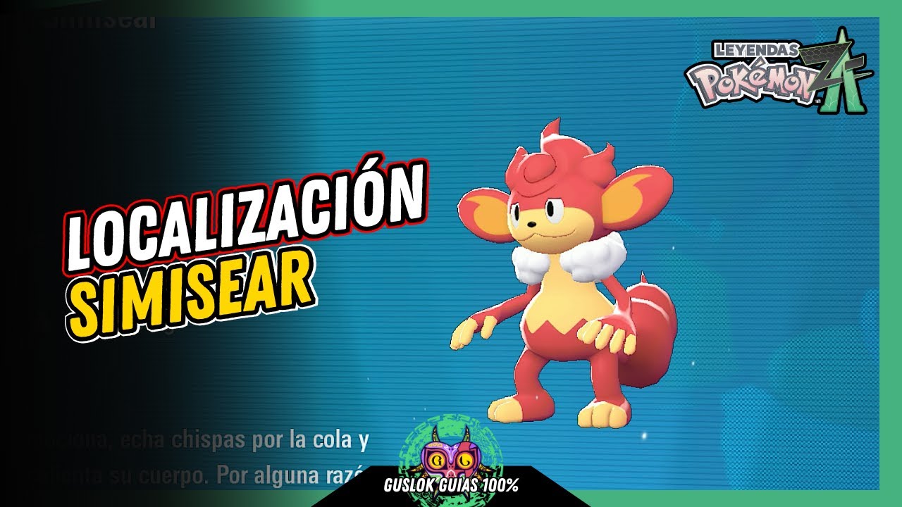 UBICACIÓN de SIMISEAR | GUÍA 100% | 💯Leyendas Pokemon: Z-A🏆 UBICACIÓN de SIMISEAR | GUÍA 100% | 💯Leyendas Pokemon: Z-A🏆