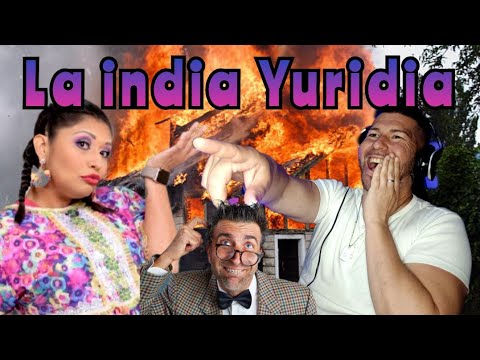 LA INDIA YURIDIA - CUANDO EL HOMBRE ORGANIZA - reacción / esta mujer ME ALEGRA EL DÍA