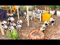 DIY How To Make Cow Shed Cow Shed Mini Farm Animal House Mini Tractor