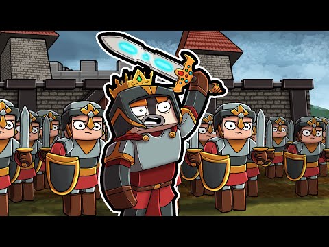Play as a MEDIEVAL KNIGHT in Minecraft! (Castle Siege)