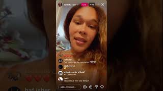 Super thick model Taelormade goes live after being blocked for months #model #supermodel #thick #ig