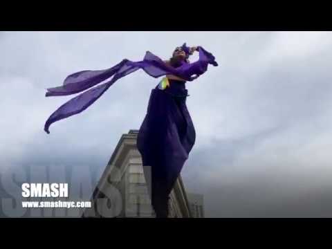 Smash Sway Poles NYC Pride