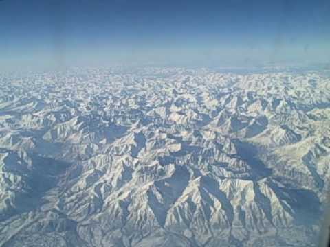 Flying over Siberia