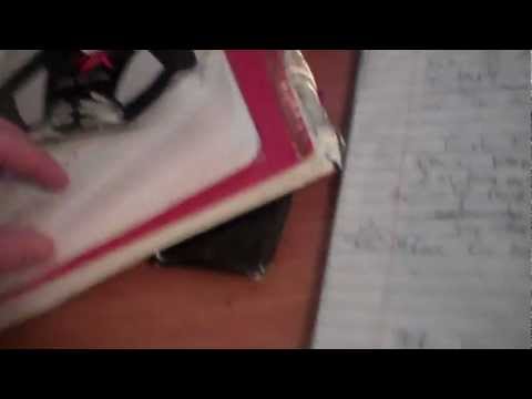 LIana dancing and Notebook