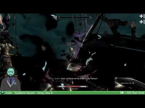 Airship Battle - Skyrim Moonpath to Elsweyr Mod