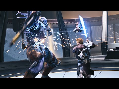 STAR WARS Jedi: Survivor - Rayvis Boss Fight (No Damage / Jedi Grand Master Difficulty)