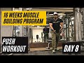 Gym workout for beginners Tamil: Day 8 | Push day | Build muscle fast | Tamil Diet Studio