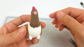 Play Doh Farm Animals Easy How To Make A Chicken playdough video youtube