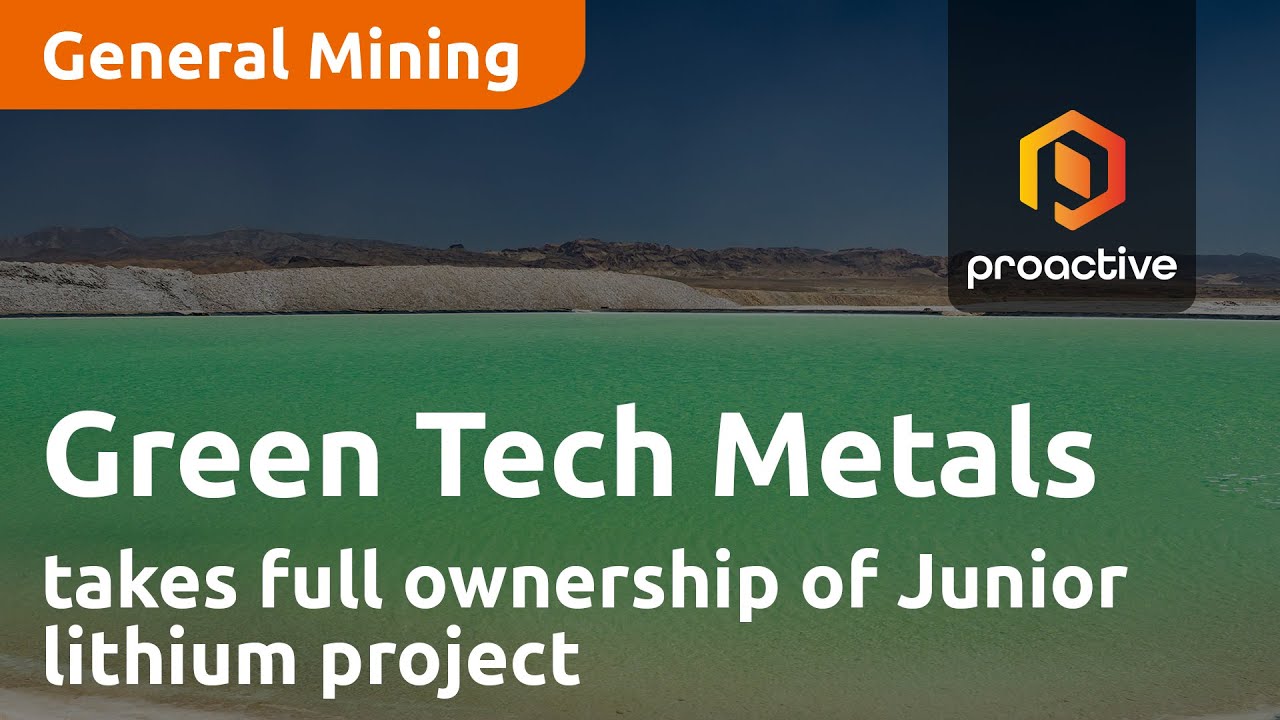 Green Technology Metals takes full ownership of Junior lithium project