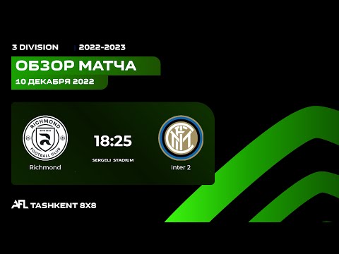 AFL Uzbekistan  3 division  1 tur  RICHMOND-INTER 2