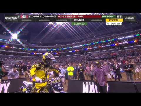 Renner wins Moto X Step Up gold