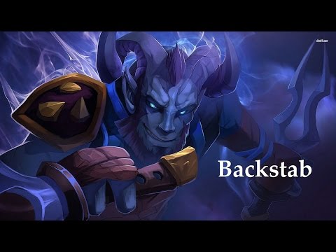 Backstab - Dota 2 [Riki pro game]