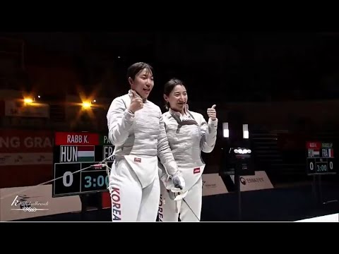 Gold medal 🥇 Match: Individual Women's Sabre Grand Prix  Seoul 2025🤺🇰🇷