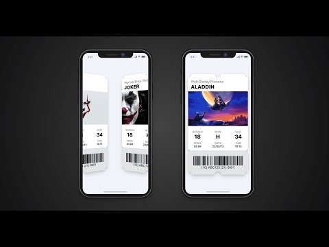 Movie Ticket Design App