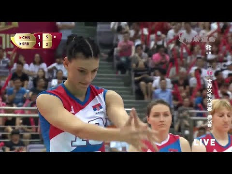 Tijana Boskovic | 2017.08.06 World Grand Prix | Final | China vs Serbia (12-5)