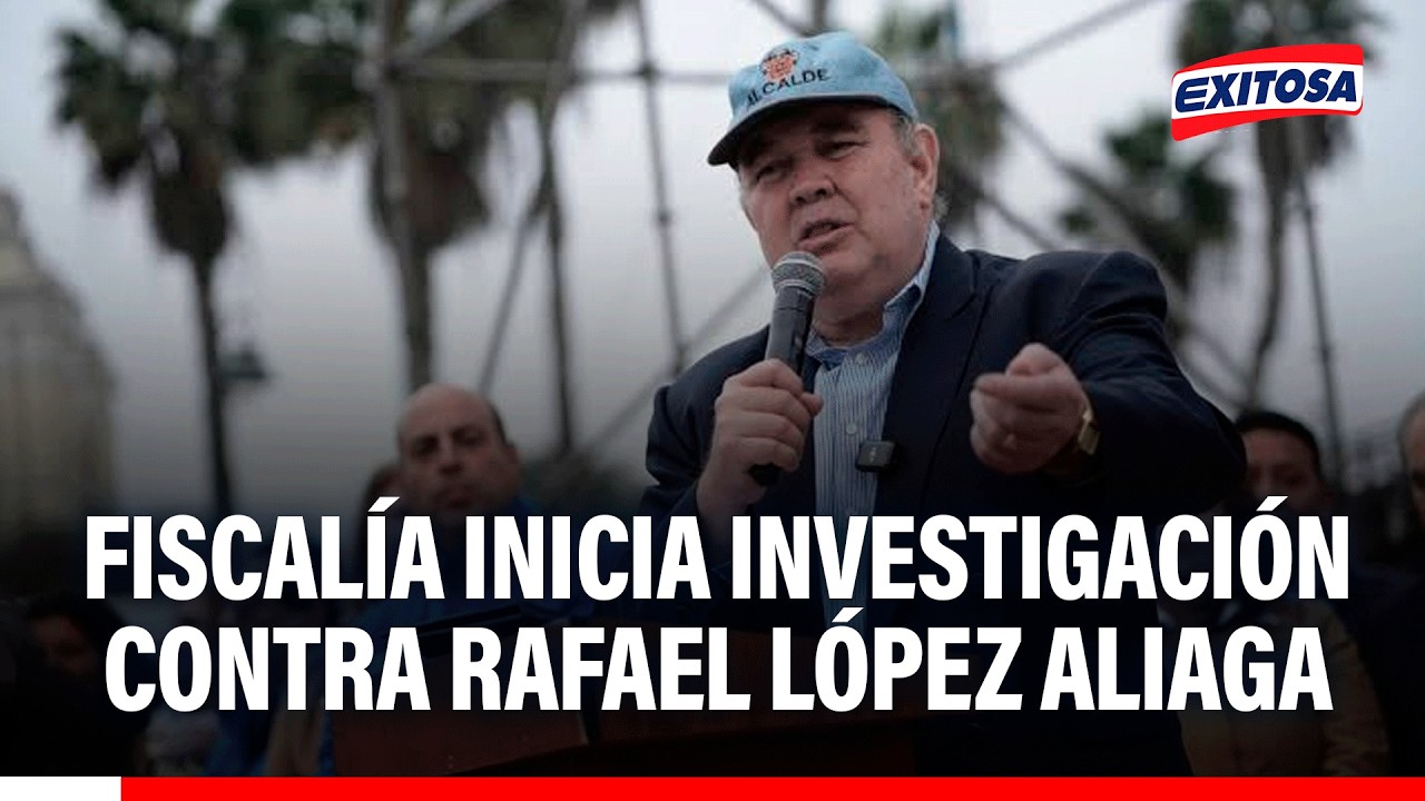 🔴🔵 Fiscalía inicia investigación contra Rafael López Aliaga por ataques a autoridades electorales