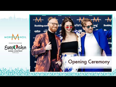 Opening Ceremony at Eurovision 2022
