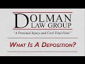 Florida personal injury lawyers detail what is a deposition.