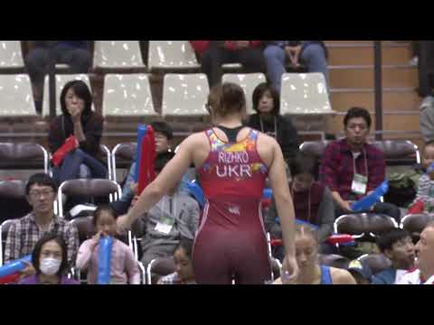 Final 5-6 WW - 62 kg: T. RIZHKO (UKR) v. U. TUKURENOVA (RUS)