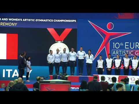 2023 Artistic Europeans - Women's Artistic Gymnastics Team award ceremony
