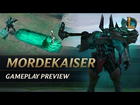 Mordekaiser Gameplay Preview | League of Legends (PEGI)