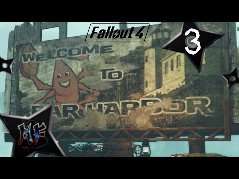 Fallout 4 New Survival Mode | Far Harbor DLC | Safe Passage | PS4 Gameplay Part 3