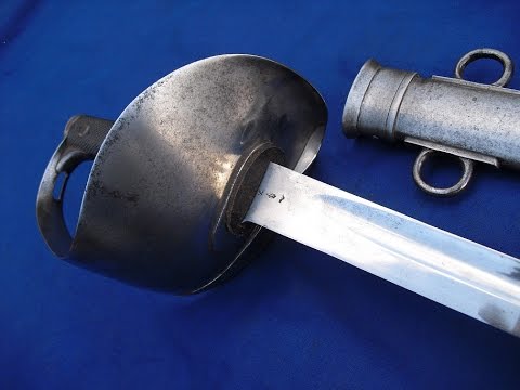 British Antique swords: 1899 pattern cavalry trooper