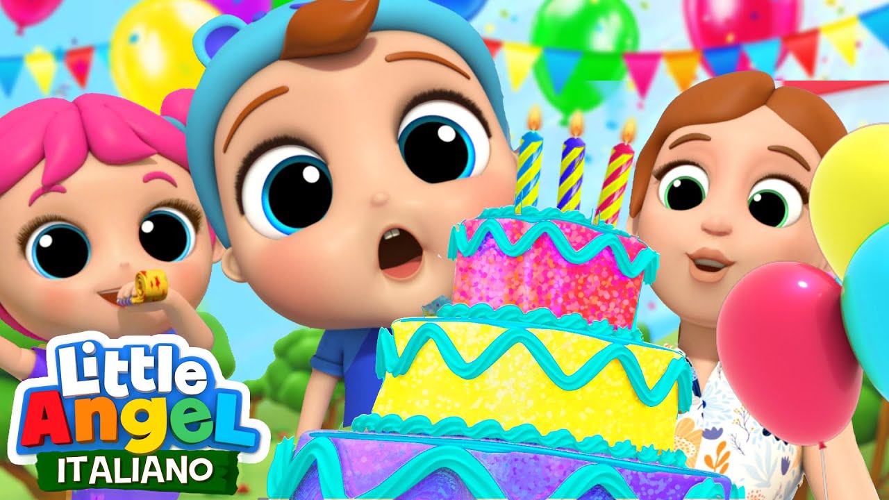 Gianni e la Festa Di Compleanno 🎈🍰🎁 Cartoni Animati & Canzoni Bambini | Little Angel Italiano
