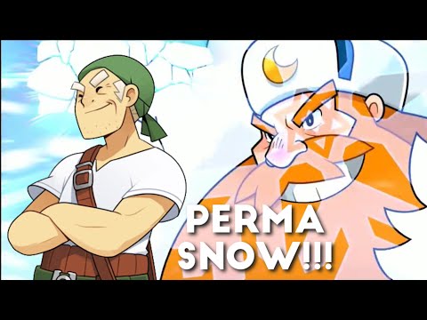 Can Hachi Beat Olaf With PERMANENT SNOW???❄️