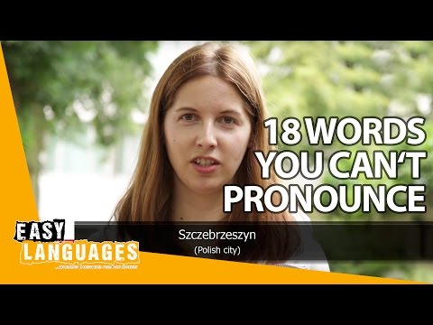 18 Words from around the World You can't pronounce