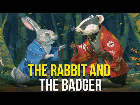 The Incredible Legend of the Rabbit and the Badger - Japanese Folklore