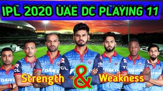 IPL 2020 In UAE || Delhi Capitals (DC) Playing 11 || DC Playing 11 2020 || IPL 2020 Playing 11 ||