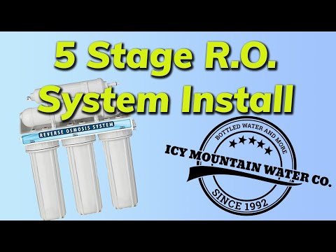 5 Stage R.O. System Install Guide
