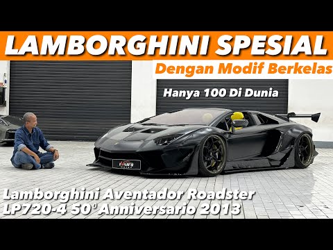BANTENG BRUTAL PALING MENGGODA | LAMBORGHINI AVENTADOR ROADSTER LP720-4 50 ANNIVERSARIO LIBERTY WALK