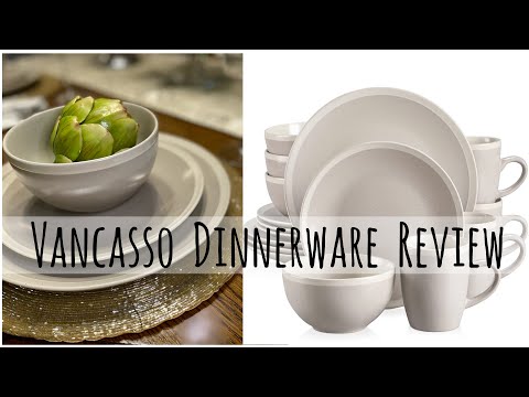Vancasso Dinnerware Unboxing & Review