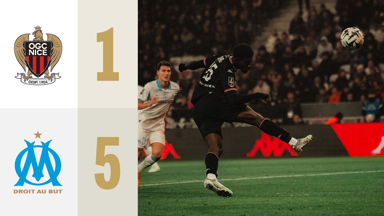 Nice vs Marseille Goals and Highlights
