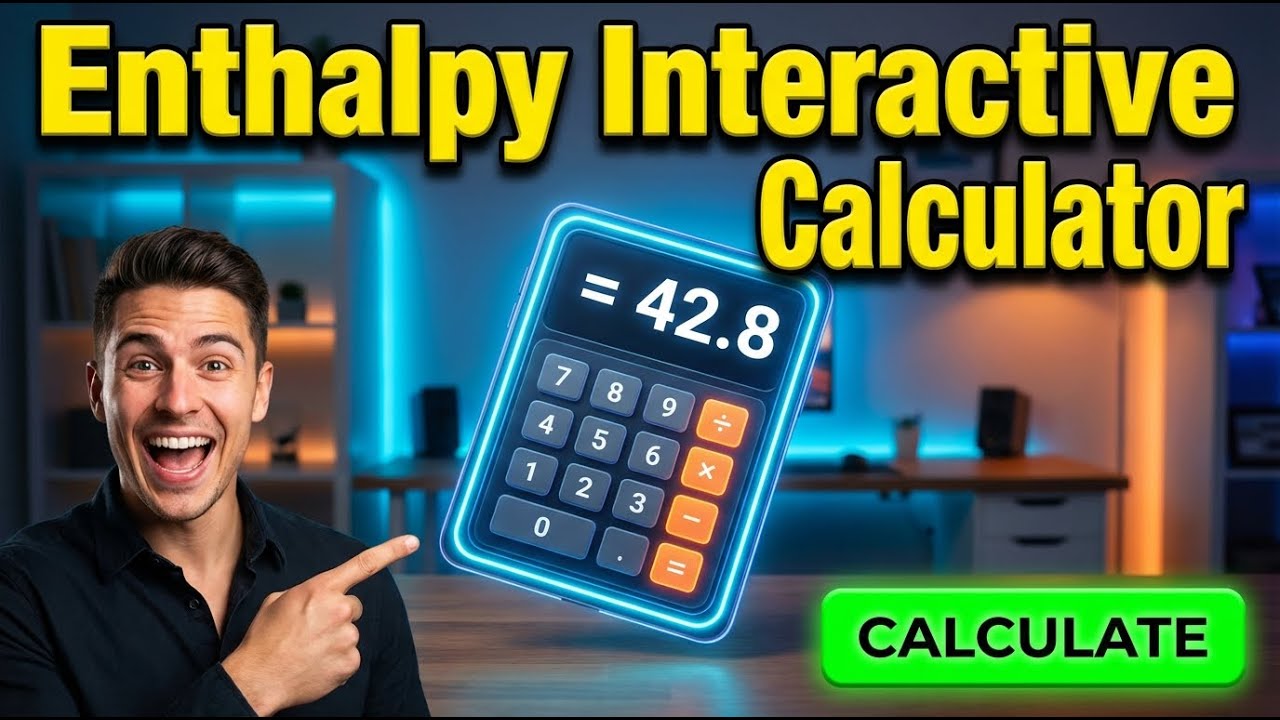 Enthalpy Interactive Calculator