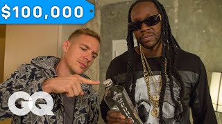 2 Chainz &amp; Diplo Try $100K Bottled Water | Most Expensivest Sh*t | GQ