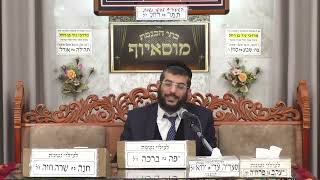 הרב מנחם גיאת | הלכות | מוסאיוף (בית הכנסת מוסאיוף - ערוץ חדש) - התמונה מוצגת ישירות מתוך אתר האינטרנט יוטיוב. זכויות היוצרים בתמונה שייכות ליוצרה. קישור קרדיט למקור התוכן נמצא בתוך דף הסרטון