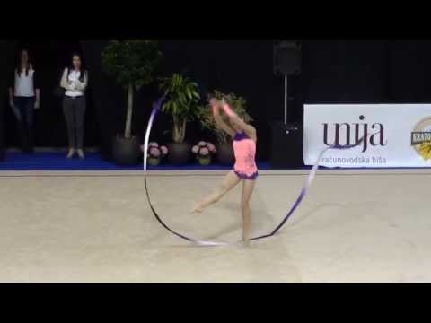 Laura Božič (CRO) ribbon junior 12 - MTM 2013