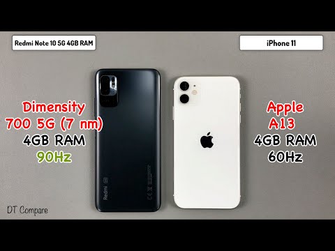 iPhone 11 vs Xiaomi Redmi Note 10 5G Speed Test & Camera Test