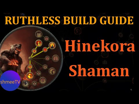 Path of Exile 3.22 - RUTHLESS Starter Build - Hinekora Marauder