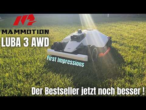 The bestseller, now even better! || Mammotion Luba 3 AWD