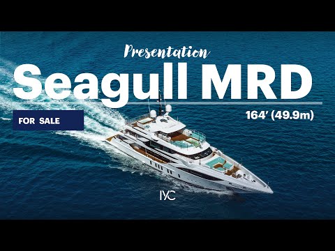 SEAGULL MRD I The 163'9"(49.9m) striking Benetti superyacht I For sale and charter with IYC