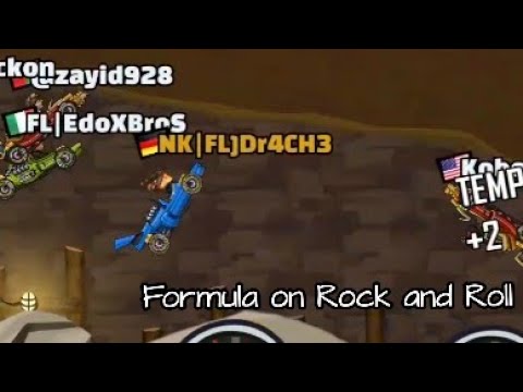 Formula on Rock and Roll | daily Challenges Rock and Roll - hill climb racing 2