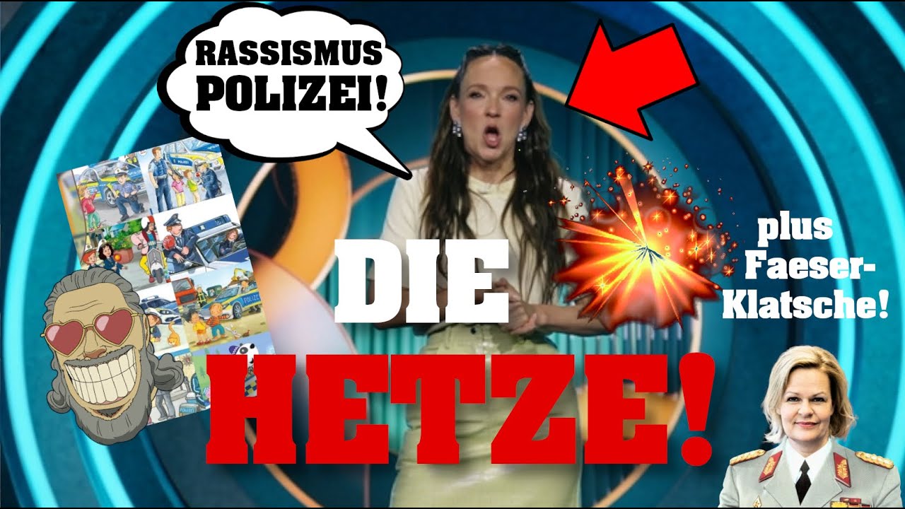 KAROLIN KEBEKUS startet Rassismus-Angriff gegen POLIZEI! 💥⚡️plus Faeser-Compact-KLATSCHE! 😂