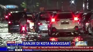 Download lagu Banjir Rendam Kota Makassar Saat Malam Tahun Baru mp3