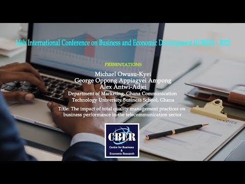 ICBED-2025, Presentations: Michael Owusu Kyei