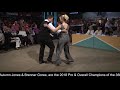 2018 Professional Divisions & Overall Champions Jones & Goree