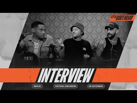 Dizaster vs Gemin1 ⎪ INTERVIEW @Berlin, 12th Birthday Event ⎪ DLTLLY